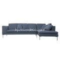 L-Shape B&amp;B Italia Fabric Sectional Sofa Charles